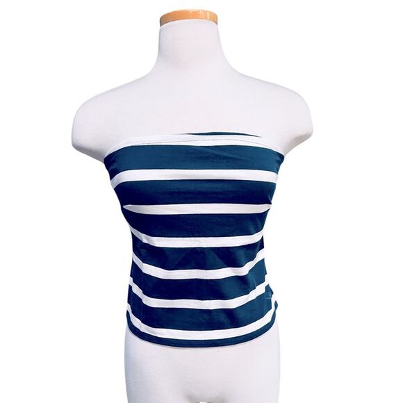 J. Crew Mariner jersey tube top Size Medium NWT - Picture 4 of 8